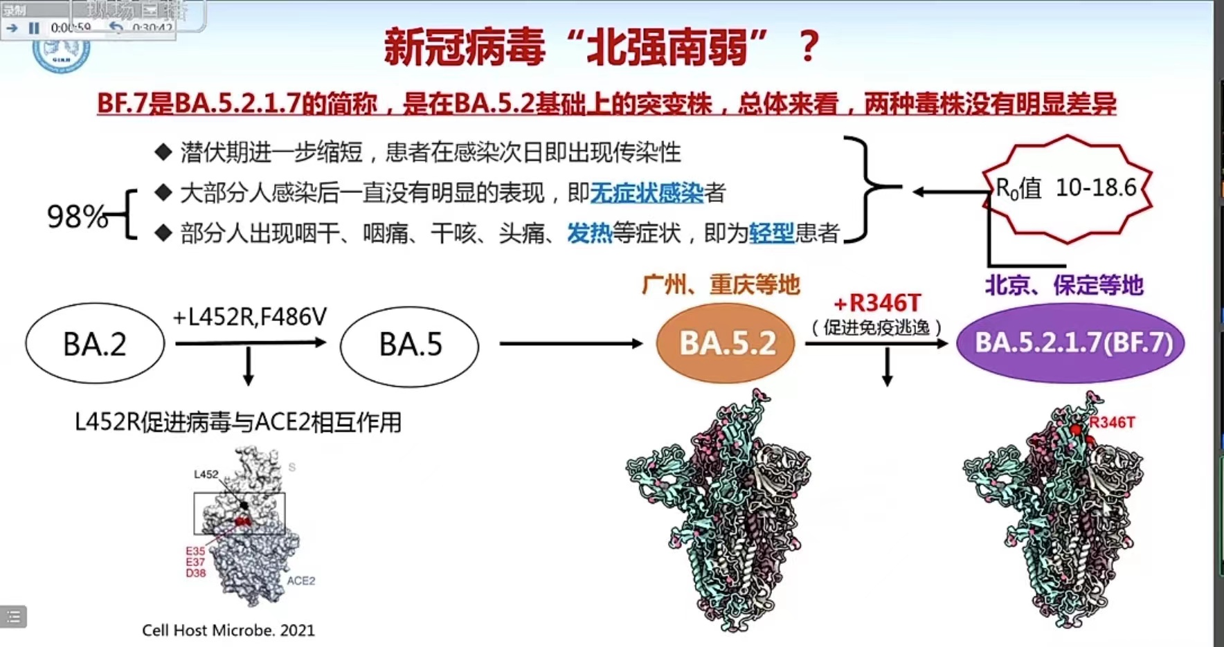 钟南山：相比香港早期，内地疫苗接种率较高、不会出现高病死率