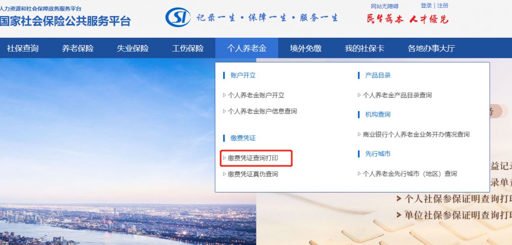 宁波个人养老金缴费凭证怎么查询 宁波养老金查询个人账户