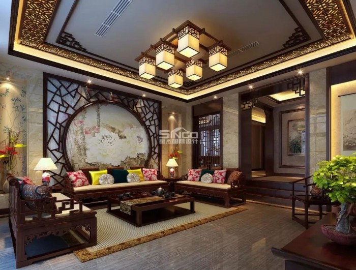 新中式别墅装修来了，东方审美怎么顺应现代潮流？