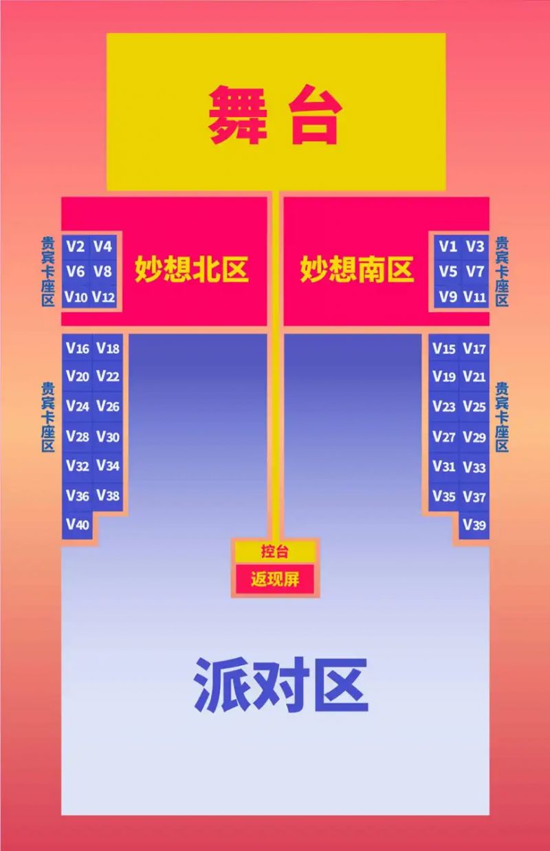 2023元旦贵阳云思妙想音乐节场地布置图