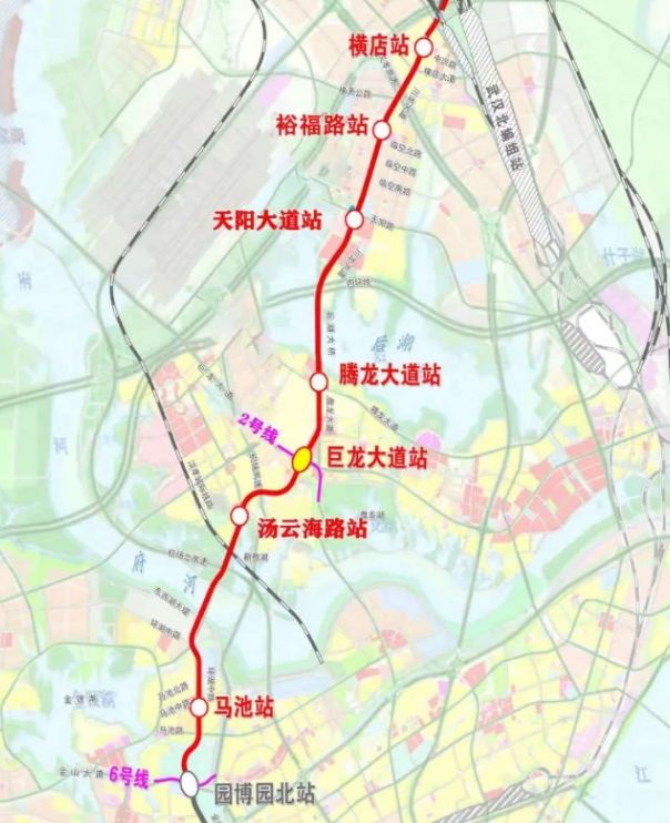 武汉地铁前川线站点图 武汉前川线一期站点名称及位置