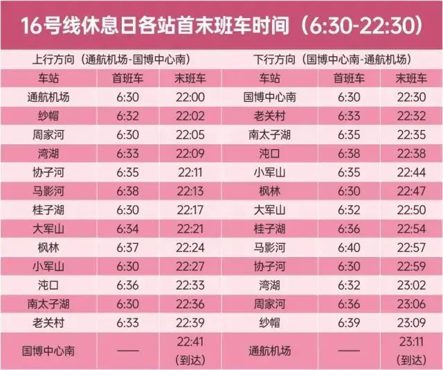 武汉地铁16号线全程运行多长时间 武汉地铁16号线最新站点运营时间