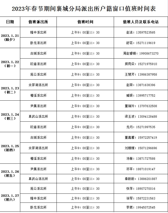 2023襄阳春节能办身份证吗 2023襄阳春节能办身份证吗？