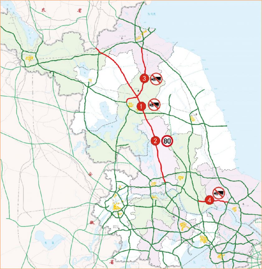 2023春节江苏公路限行区域有哪些 江苏国道危险品车限行时间2020
