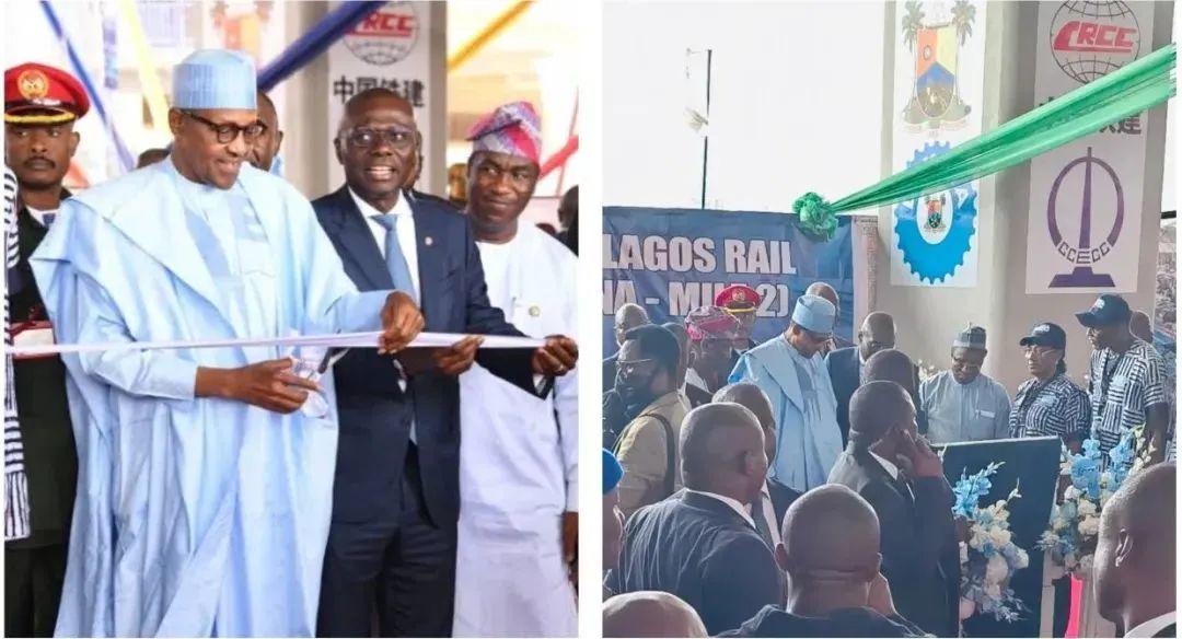 尼日利亚总统试乘！中企承建西非首条电气化轻轨正式通车