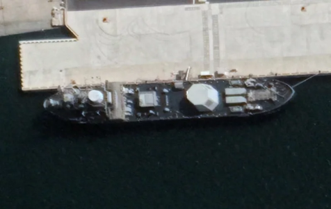 台媒：谷歌卫星地图更新，台海军左营军港多项战备动态曝光