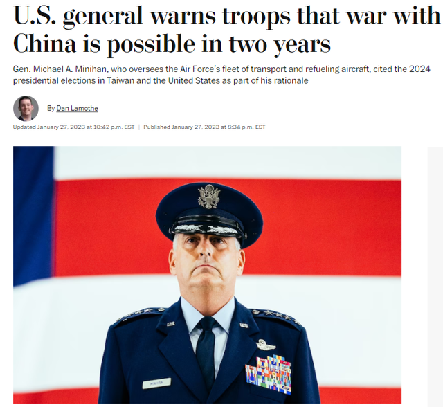 美军司令吐狂言：2025，美中必有一战，要求所有人员学射击