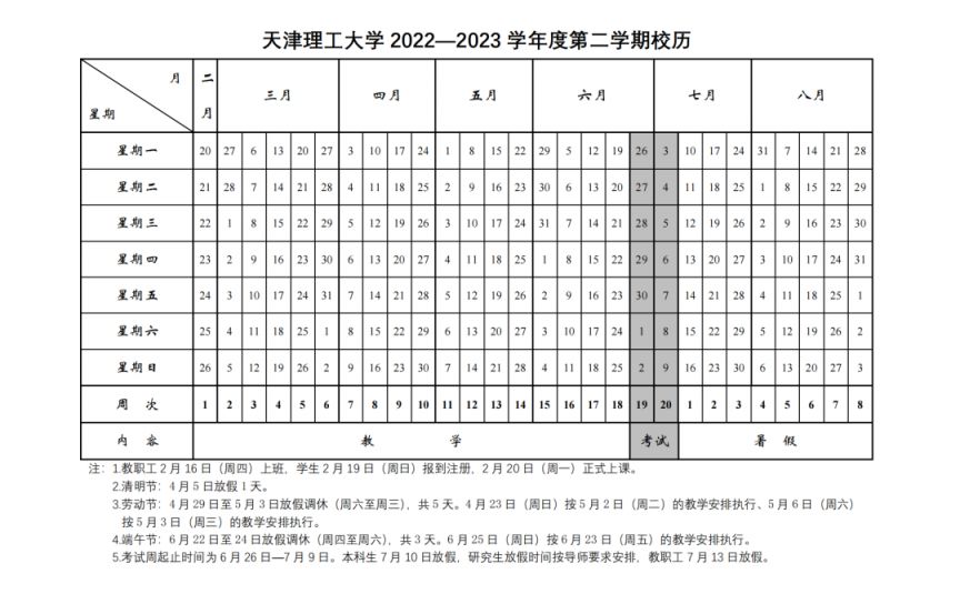 天津高校开学时间2020秋季 2023天津各高校开学时间汇总