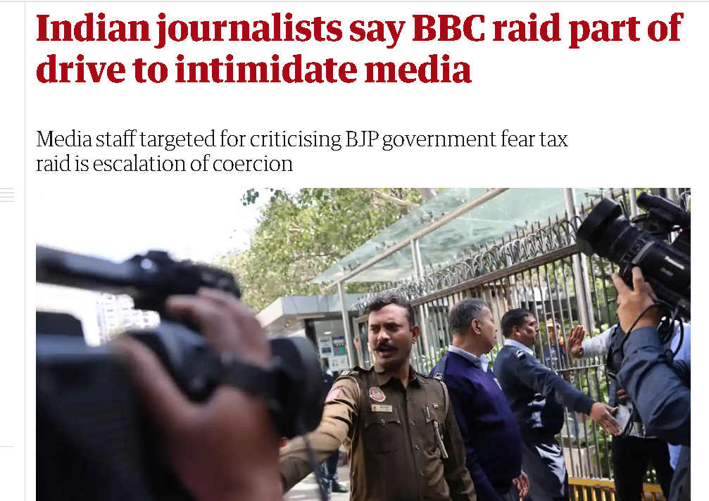 印媒抛惊人言论称“BBC是中国资助的反印媒体”，中国人一脸懵