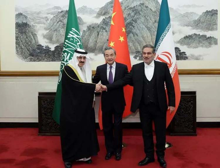 为解决俄乌冲突做示范，中国促成沙特伊朗复交