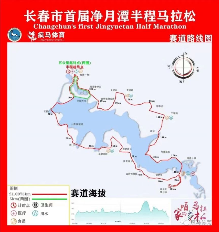 2023长春首届净月潭半程马拉松领物须知