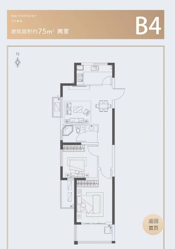 附户型图 南京共有产权房观泓雅苑户型面积多大