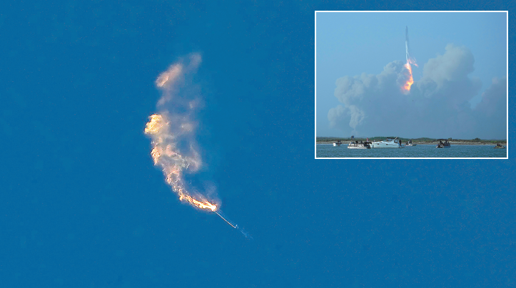 SpaceX：发射团队人为引爆故障“星舰”
