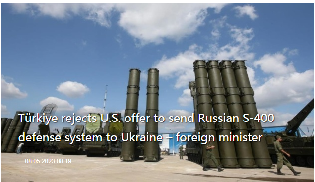 向乌克兰提供S-400 向乌克兰提供战机
