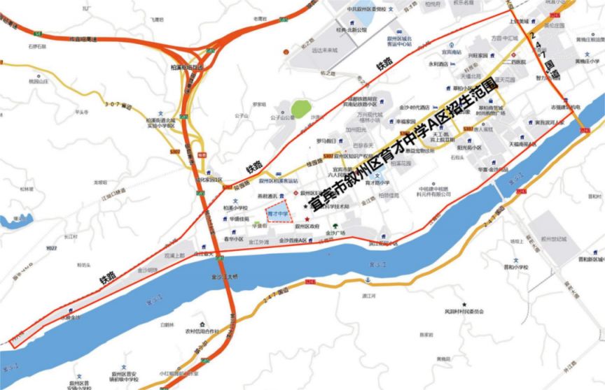 宜宾叙州区初中报名区域划分2023 宜宾市叙州区初中招生