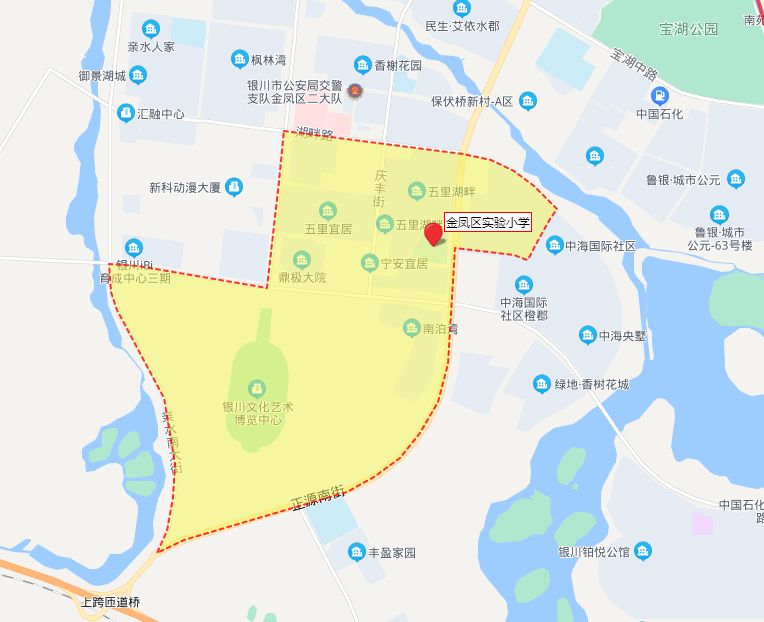 银川城南中小学学片划分范围 银川城南中小学学片划分