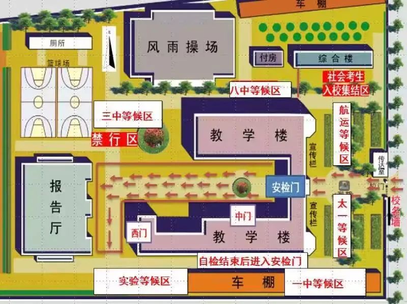 2023天津滨海新区大港高考考点汇总 滨海新区大港招生考试中心官网