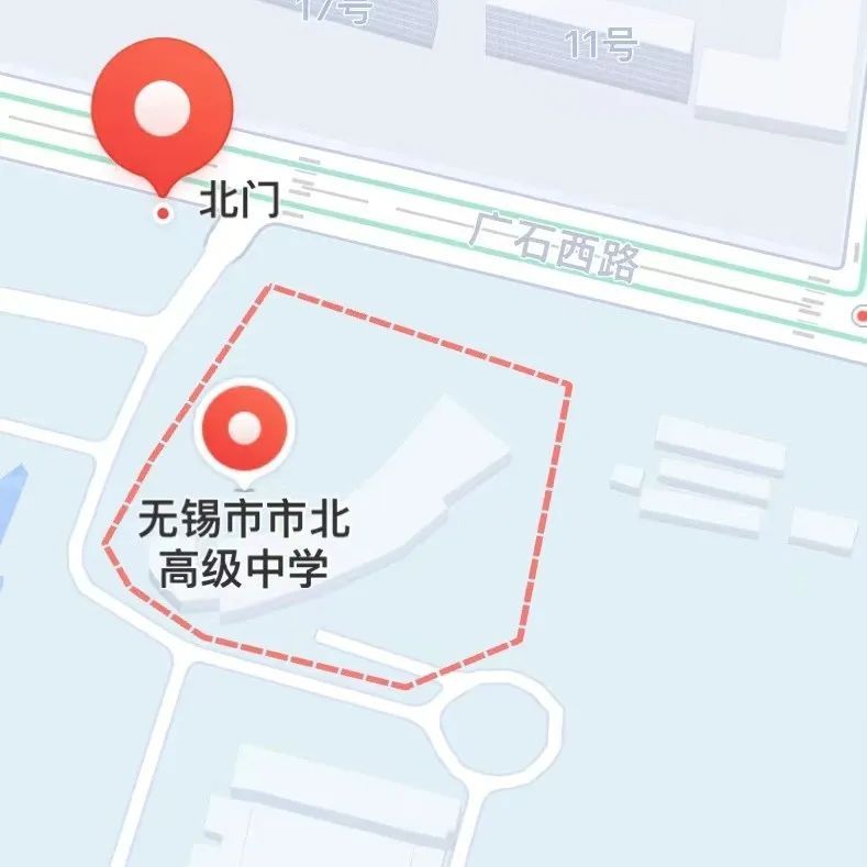 无锡市高考考点学校 无锡高考送考车辆临时停车区域