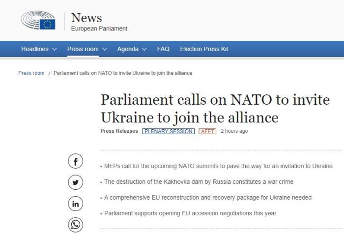 国际识局：敦促乌克兰加入北约（乌克兰官宣加入北约遭打脸）