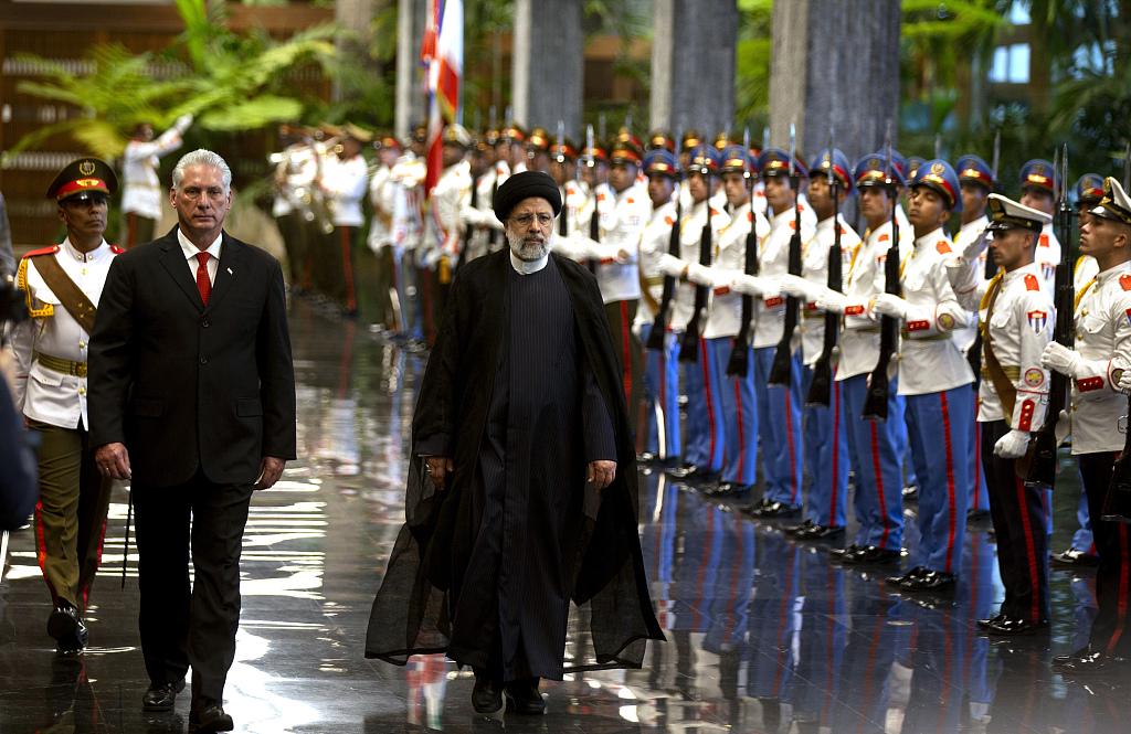 伊朗总统莱希访问古巴，“共抗美帝国主义”