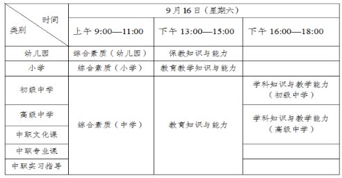 2023年下半年新疆教资考试时间 2021年下半年新疆教资考试时间