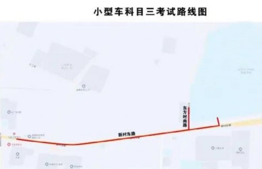 2023淄博市小型车科目三路线图 淄博科目三第一考场路线图