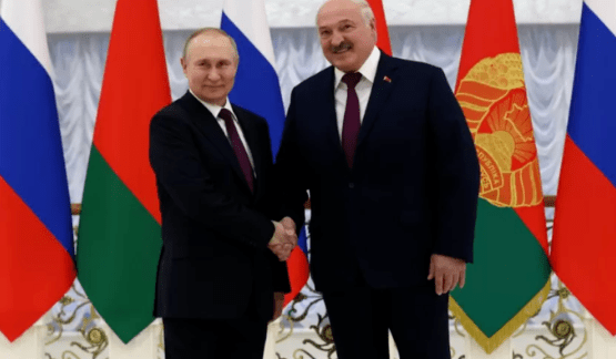 俄罗斯总统普京与白俄罗斯总统卢卡申科通电话