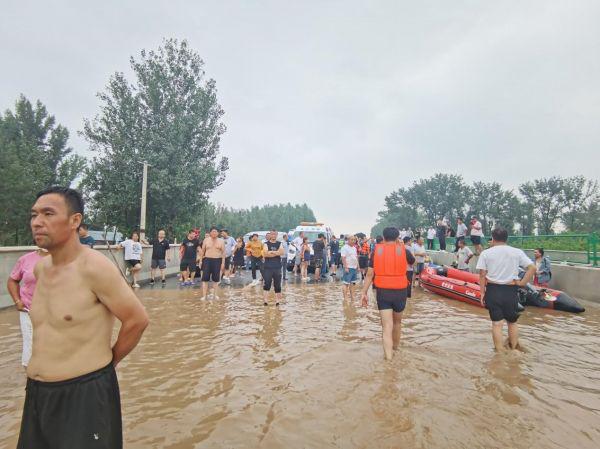 河北涿州已有信号 灾区民众收到问候短信