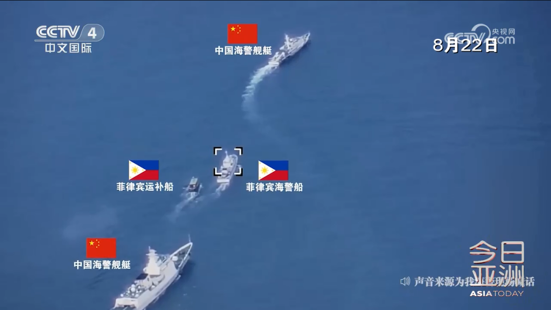 菲海警竟谴责中国海警设屏障阻止菲渔船进入黄岩岛，中方驳斥