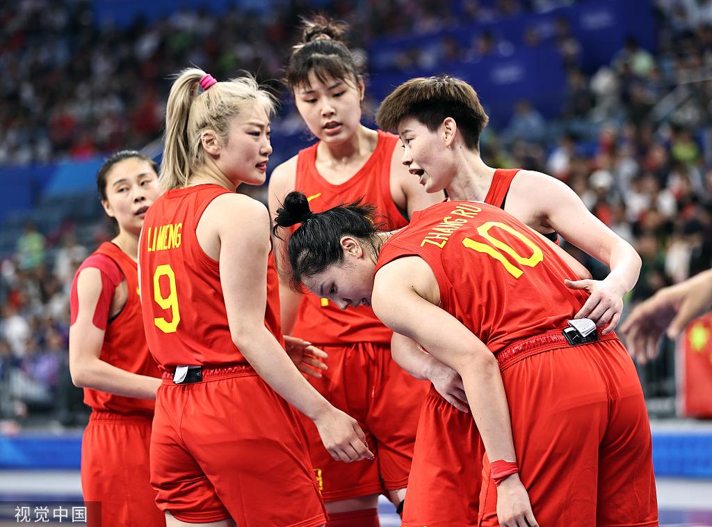 中国女篮100-44大胜朝鲜队，晋级亚运会决赛
