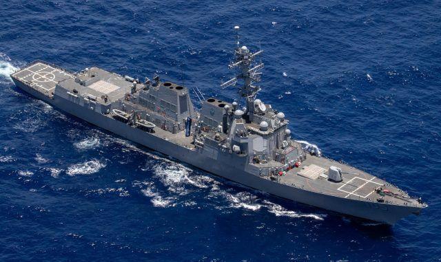 美军驱逐舰被爆“迫近”太平岛，专家：美国企图寻找临时停靠保障基地