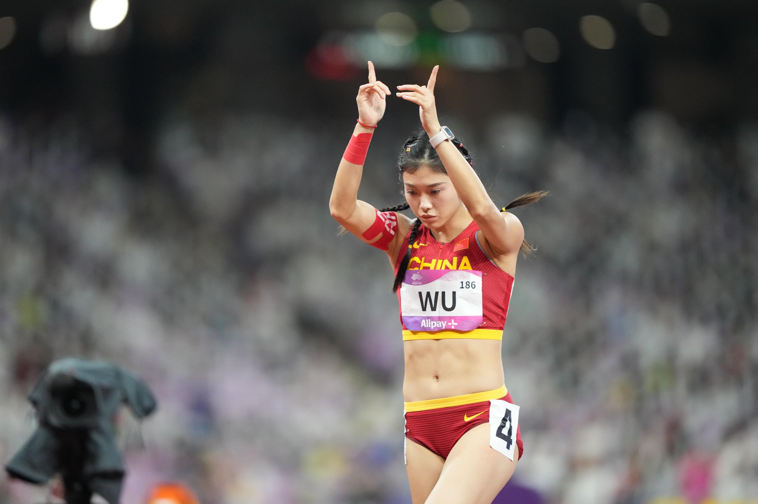 吴艳妮学青会女子100米栏夺冠，无惧亚运会抢跑争议