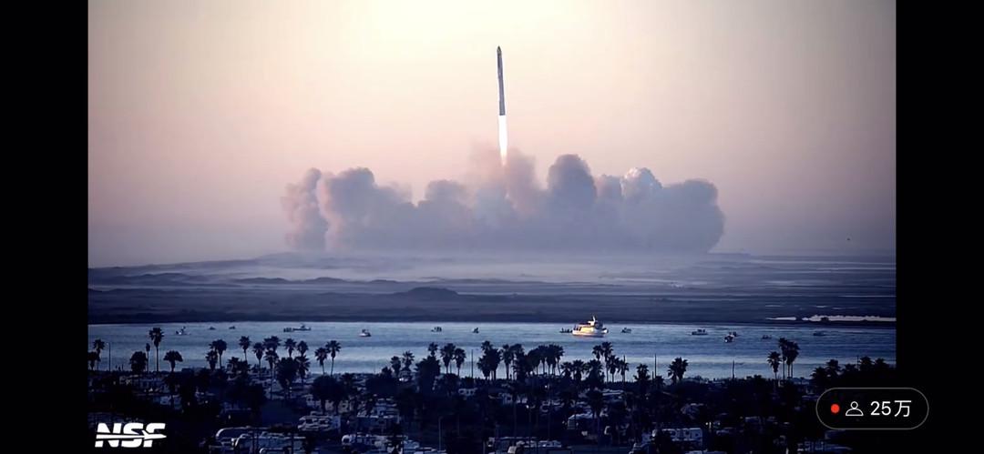 又炸了！SpaceX星舰二次试飞 spacex星舰试飞视频