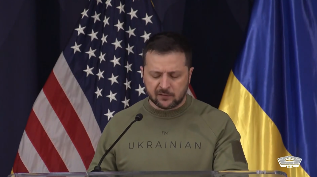 对乌军援受阻，泽连斯基在美国国防大学演讲：希望仍可依靠美国