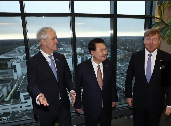 韩媒：尹锡悦与荷兰首相发表联合声明，两国商定构建“半导体同盟”