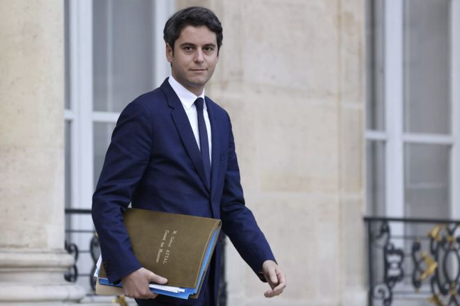 法国新总理，今年34岁