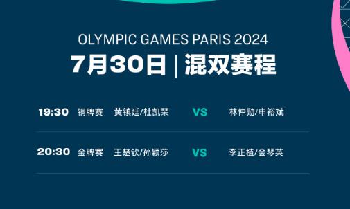 巴黎奥运会乒乓球混双决赛直播时间 中国vs朝鲜今晚比赛北京时间